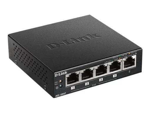 D-Link DGS 1005P Switch 5-porte Gigabit PoE+ - Image 3